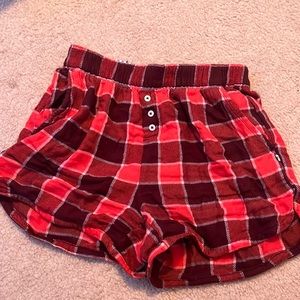 Aerie pajama shorts, size xs, runs big, slightly used, good condition